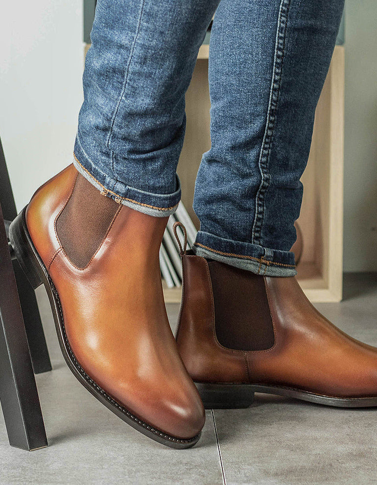 Leather Chelsea Boots
