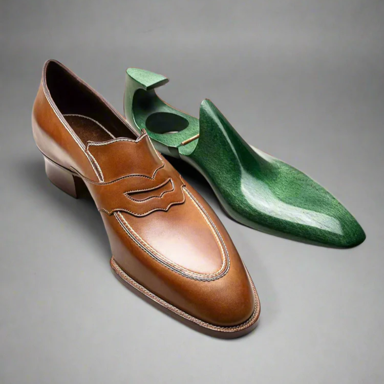 Brown Leather Penny Loafers – Formal & Casual Shoes