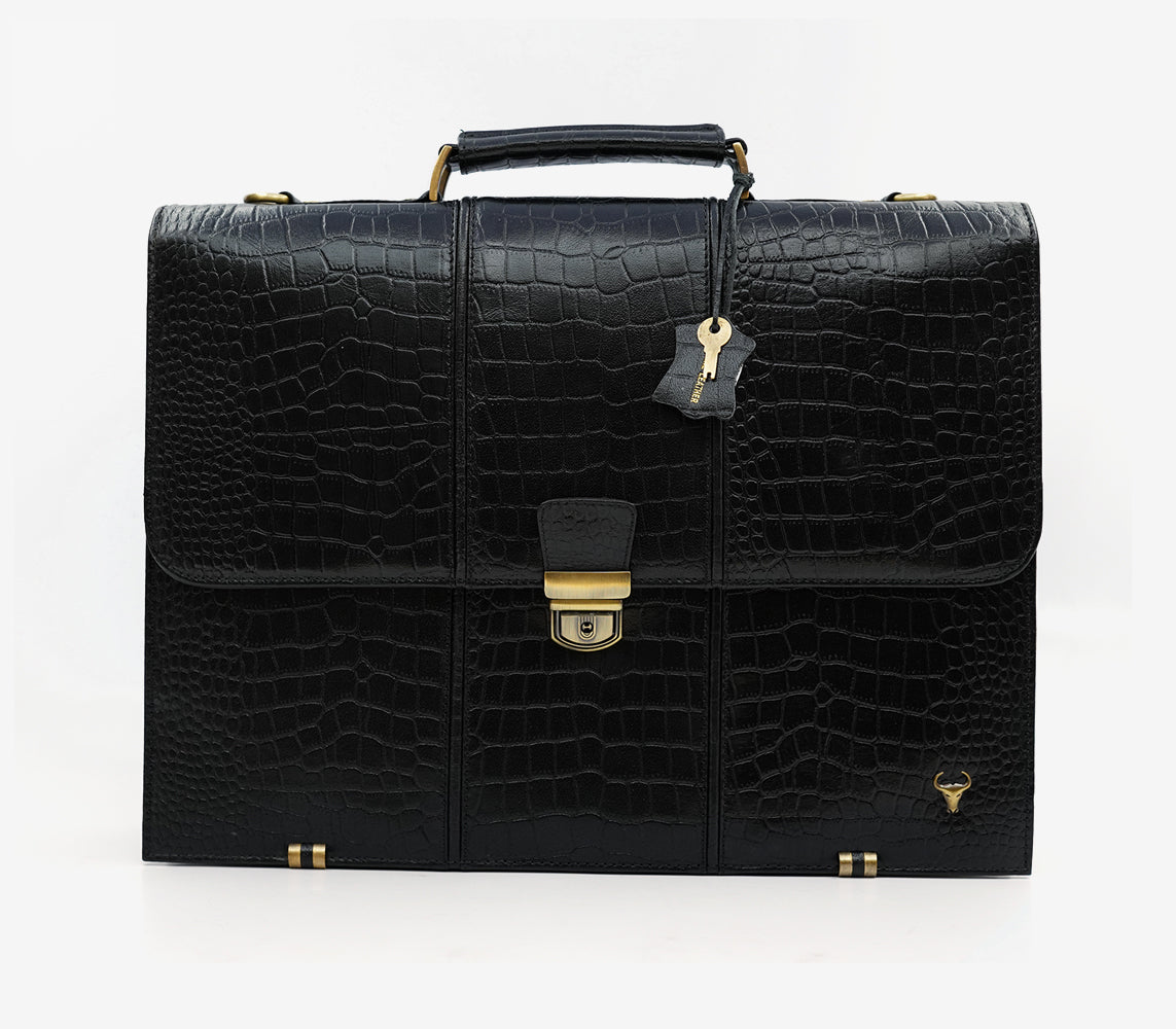 Premium Leather Laptop Bag Handcrafted by Bello Rosso