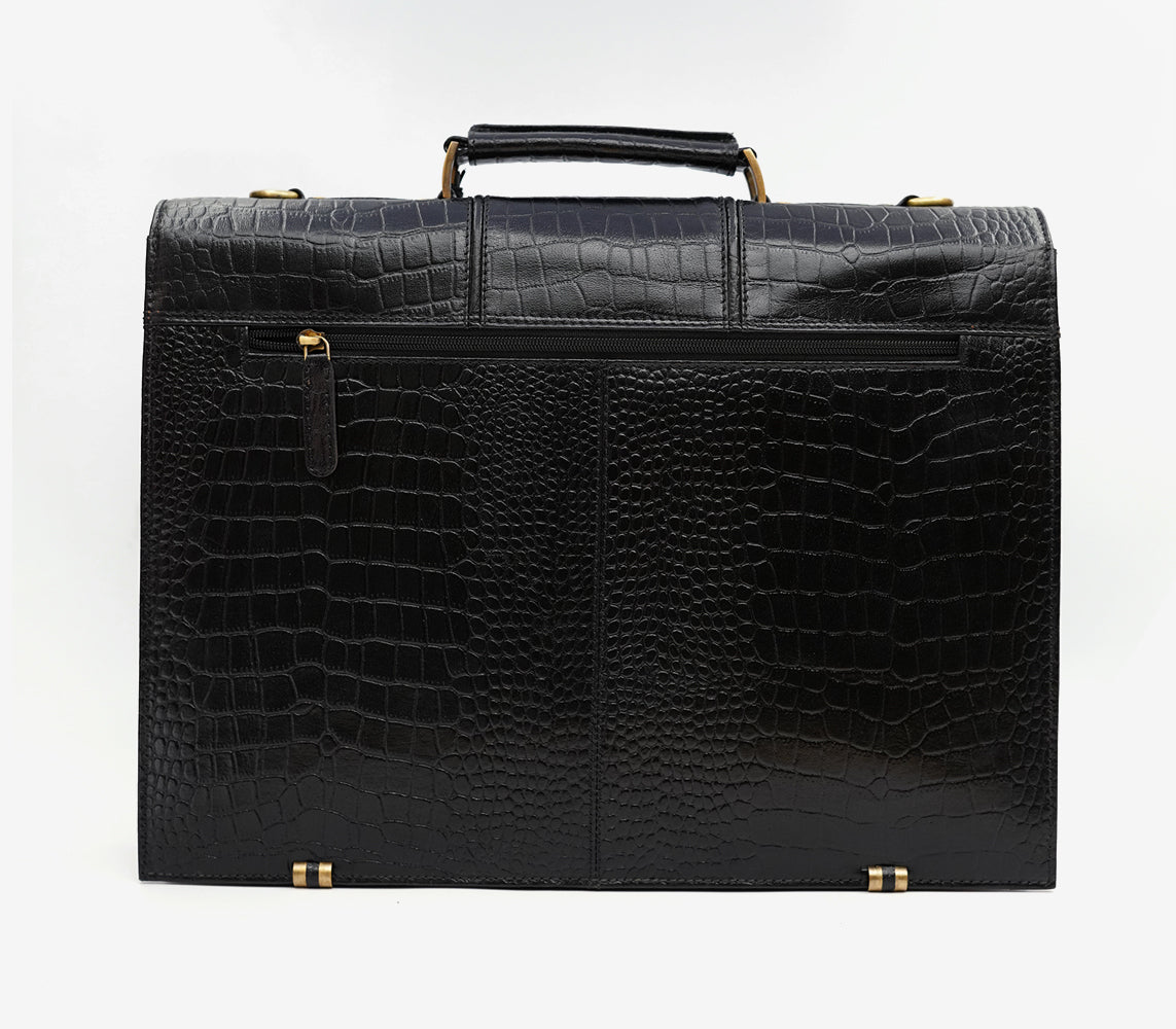 Premium Leather Laptop Bag Handcrafted by Bello Rosso